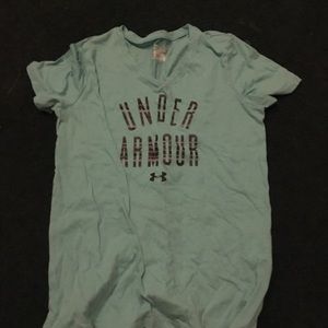 Girls under armor work out shirt